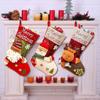 Big Head Doll Christmas Socks Cartoon Decoration Christmas Socks Candy Gift Bag Gift Bag Pendant