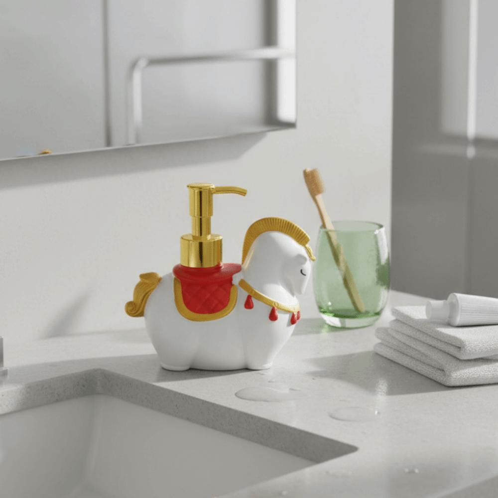Press Bottle Cartoon Hand Sanitizer Bottle Animal Model Shampoo Soap Dispenser Toilet