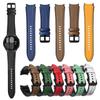 Силиконовый и кожаный ремешок 20 мм для Samsung Galaxy Watch 6/5/4, 40 мм, 44 мм, ремешок для умных часов Galaxy Watch 6 Classic, 43 мм, 47 мм