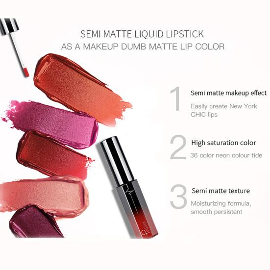 Несухой увлажняющий бальзам для губ, водонепроницаемый матовый, не размазывающийся блеск для губ, 6 г, легкий цветной макияж для губ