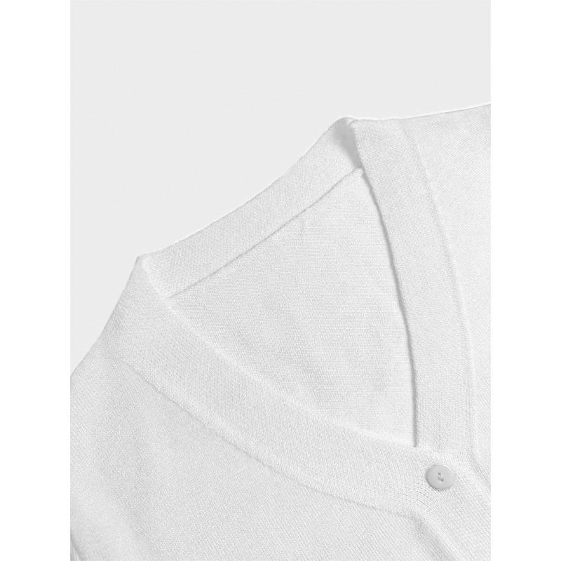 YYFS Женские модные повседневные весенне-осенние однотонные блузки и рубашки с v-образным вырезом и длинным рукавом с принтом