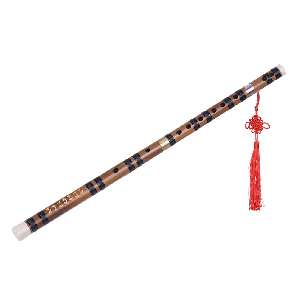RUSUO Plastic Shakuhachi, Pluggable Handmade Bitter ShakuhachiDizi Traditional Chinese Woodwind Instrument In E Key for BeginnerStudy Level