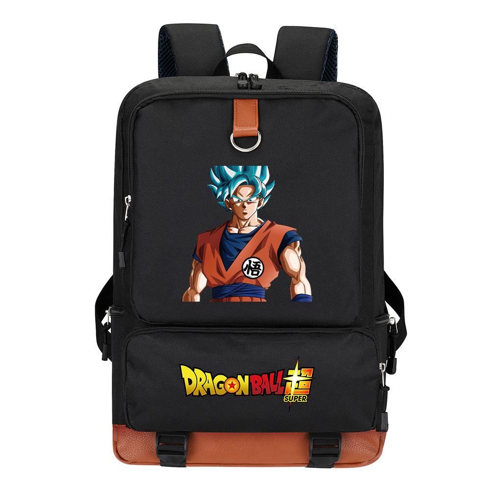 Мультфильм Анимация Dragon Ball Школьная сумка Рюкзак Студенческая школьная сумка Мужская и женская Дорожная сумка Сумка для компьютера