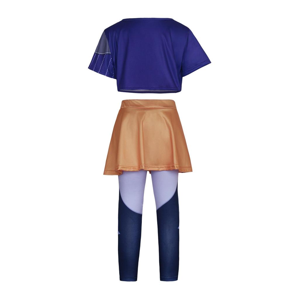 Костюм для косплея K-POP группы девушек-охотниц на демонов на Хэллоуин - Мила, Зои, Люми Аниме-наряд