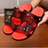 Men's Slippers Outdoor Sandals Open Toe Slippers Non-slip Bathroom Beach Sandals