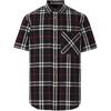 Burberry Рубашка Мужская Черно-бежевая 80734101