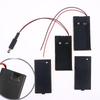 1/3/5 шт. Корпус для 9-вольтовой батареи DIY Аксессуары 9V Батарейный бокс с крышкой и переключателем Вкл/Выкл С кабелем и DC разъемом
