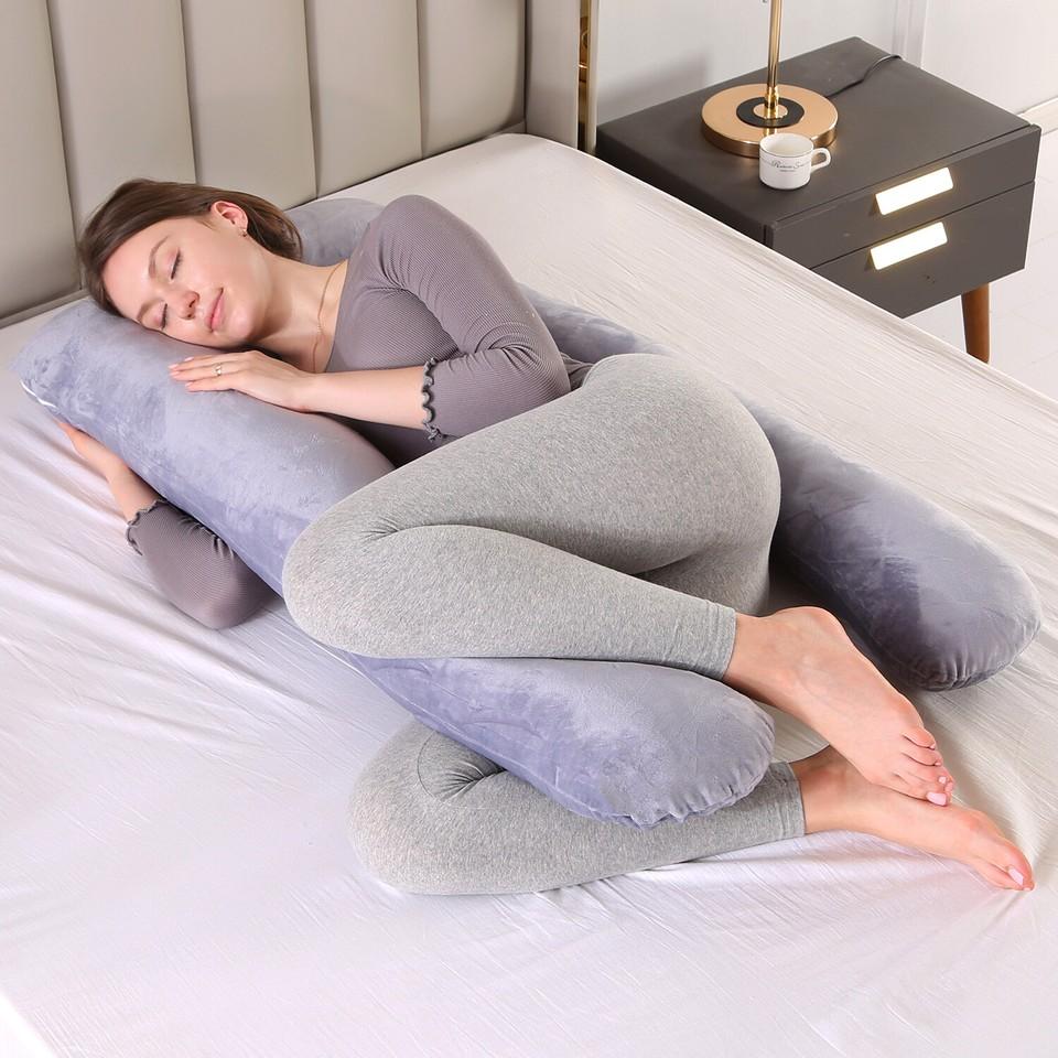 U Shaped Pregnancy Pillow Full Body Pillow for Pregnant Women Sleeping, 60*120cm
