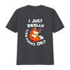 Cute Fox Hug T Shirt I Just Really Like Foxes Ok Funny Design for Lovers Soft Comfortable vintage Washed Top For Everyday Wear