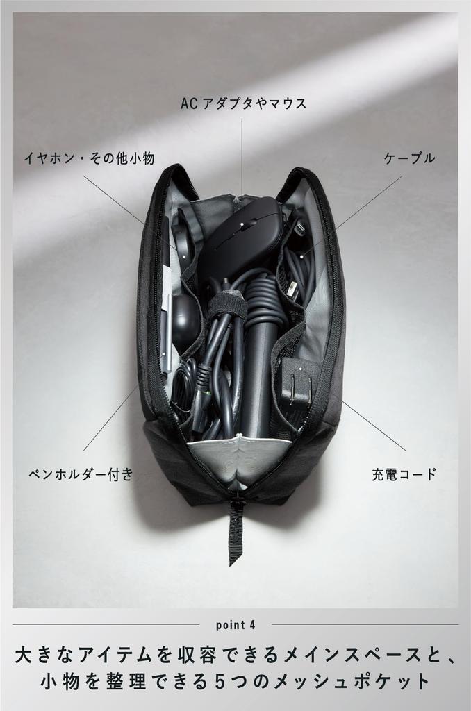 Койюо Сумка для гаджетов BIZRACK Большая Черная AMBG-BR201D