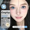 Eyeshare Косплей Цветные контактные линзы для глаз Хэллоуин Сумасшедшие цветные линзы Косметика Красота Ученик Годовое использование