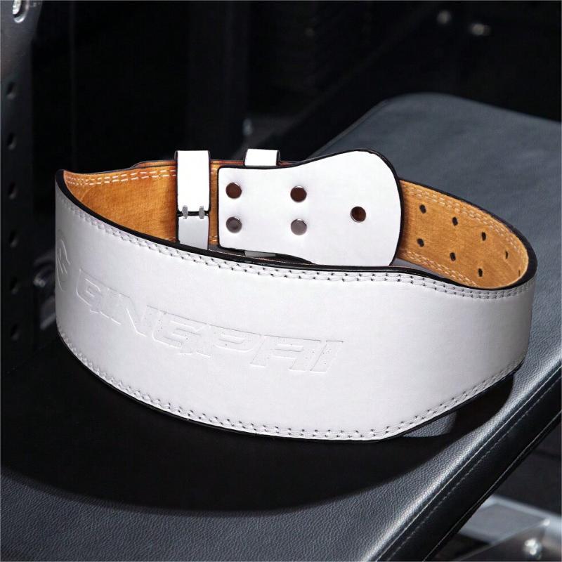 Кожаный пояс для фитнеса шириной 10 см, для приседаний, для тренировок, для спортивной талии, защитное снаряжение для тяжелой атлетики, пояс с быстрой пряжкой