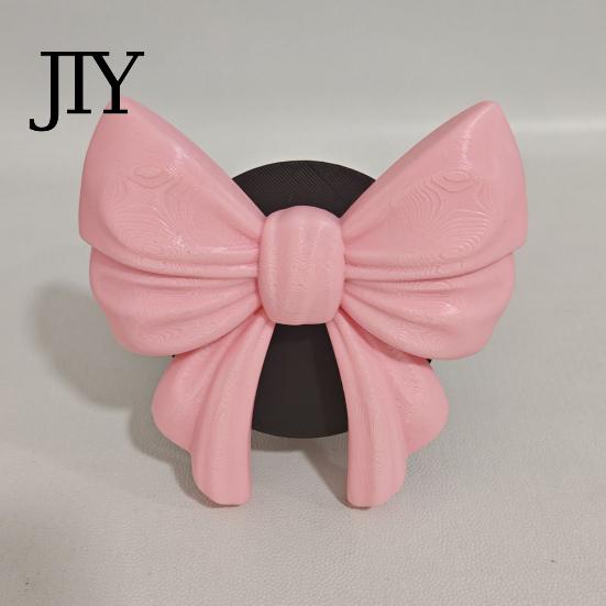 Fabric Style Hitch Cover Princess Bow Trailer Cover, Cute 3D Printed Towel Coupler Cap, Decorative Dust Plugs for SUV Truck, Car Accessory Women