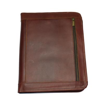 Кожаная папка с файлами портфолио A4 Bag Padfolio Case ноутбук документ винтажная сумка