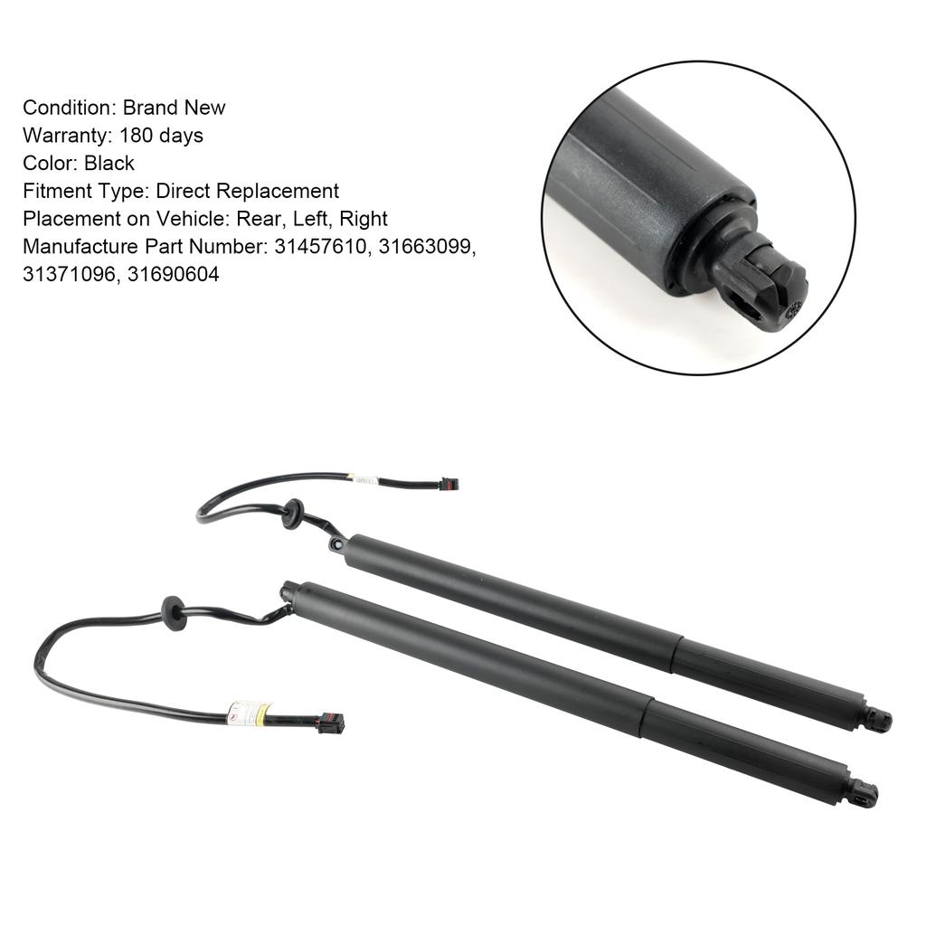 2 ШТ. Задние упоры электропривода двери багажника подходят для Volvo XC90 внедорожник 2016-2019