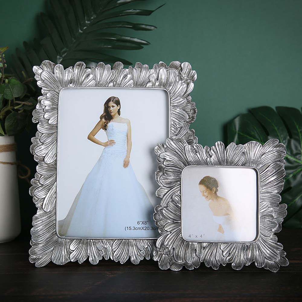 Retro Gold Decoration Photography Props Desk Picture Display Photo Frame Home Decor Party supplies