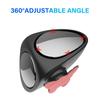 Угол вращения на 360 градусов, широкое вспомогательное зеркало заднего вида с клейким покрытием