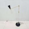 Corner Floor Lamp Stand Adjustable Arm Standing Floor Lamp with Shade