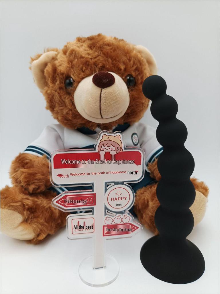 Вибрирующий анальный стимулятор и массажер точки G Anruibalong для заднего двора для мужчин и женщин.