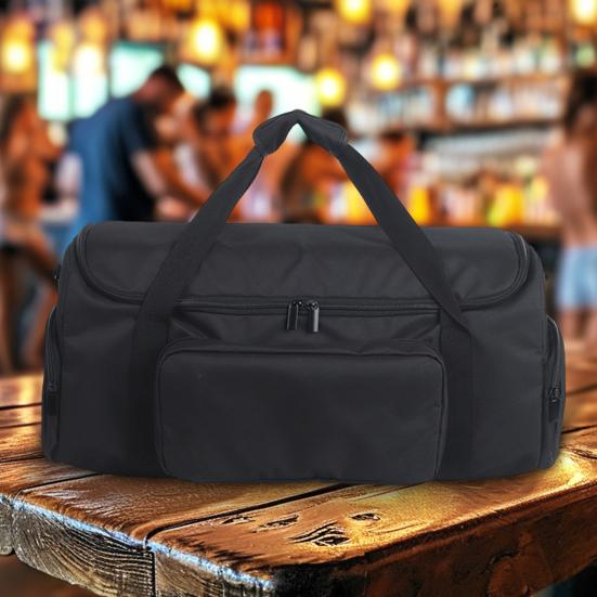 Сумка для хранения колонок, ударопрочная, устойчивая к царапинам, с бархатной подкладкой, с застежкой-молнией