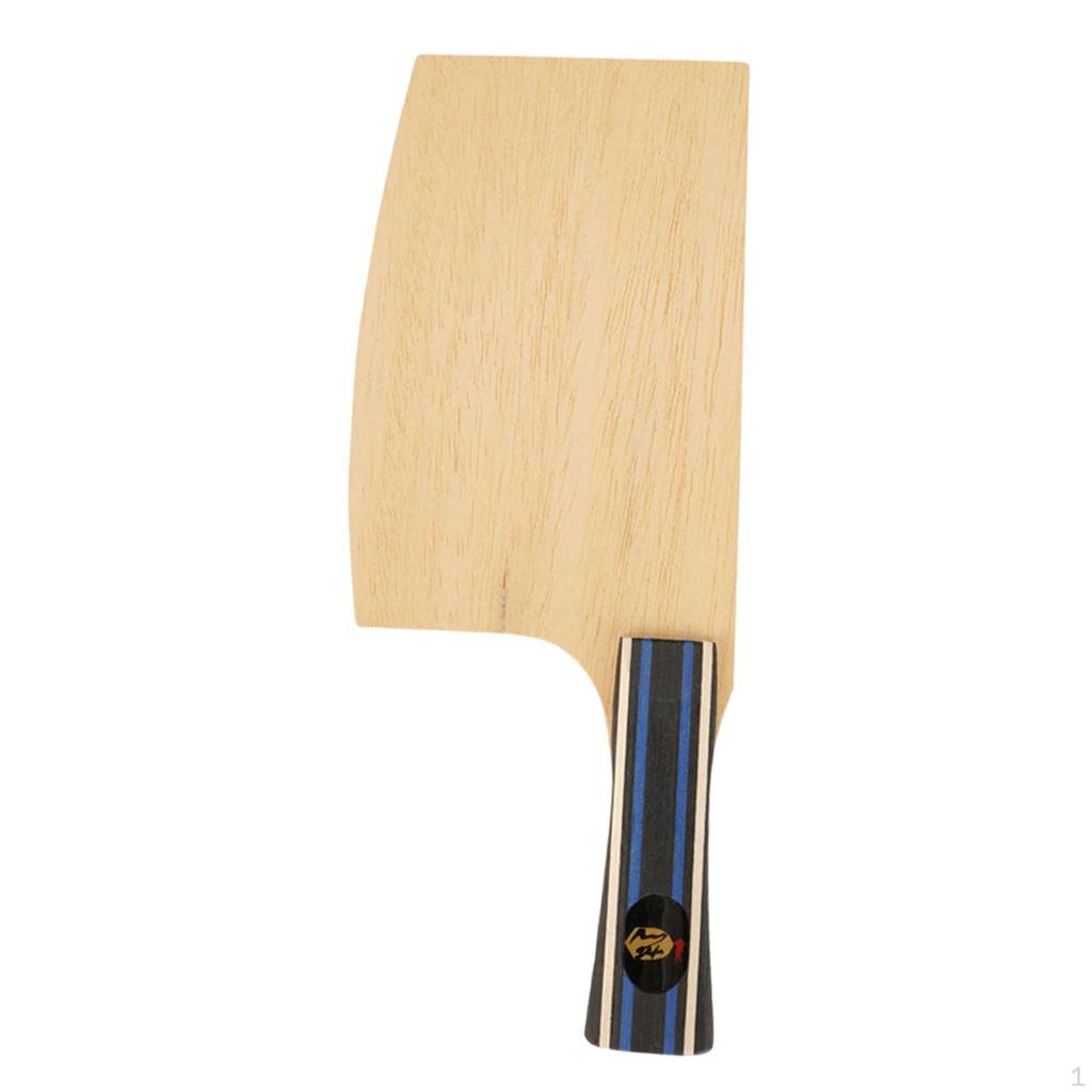 Special Shape Table Tennis Racket Pingpong Blade Wooden for Game Training