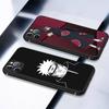 DT30 Акацуки Наруто Чехол для iPhone 16 15 Plus 14 13 12 11 Pro 8 7 6S 6 SE 5S X XR XS Max Realme C30 C33 C31 9I Huawei P30 Черный Мягкий Чехол