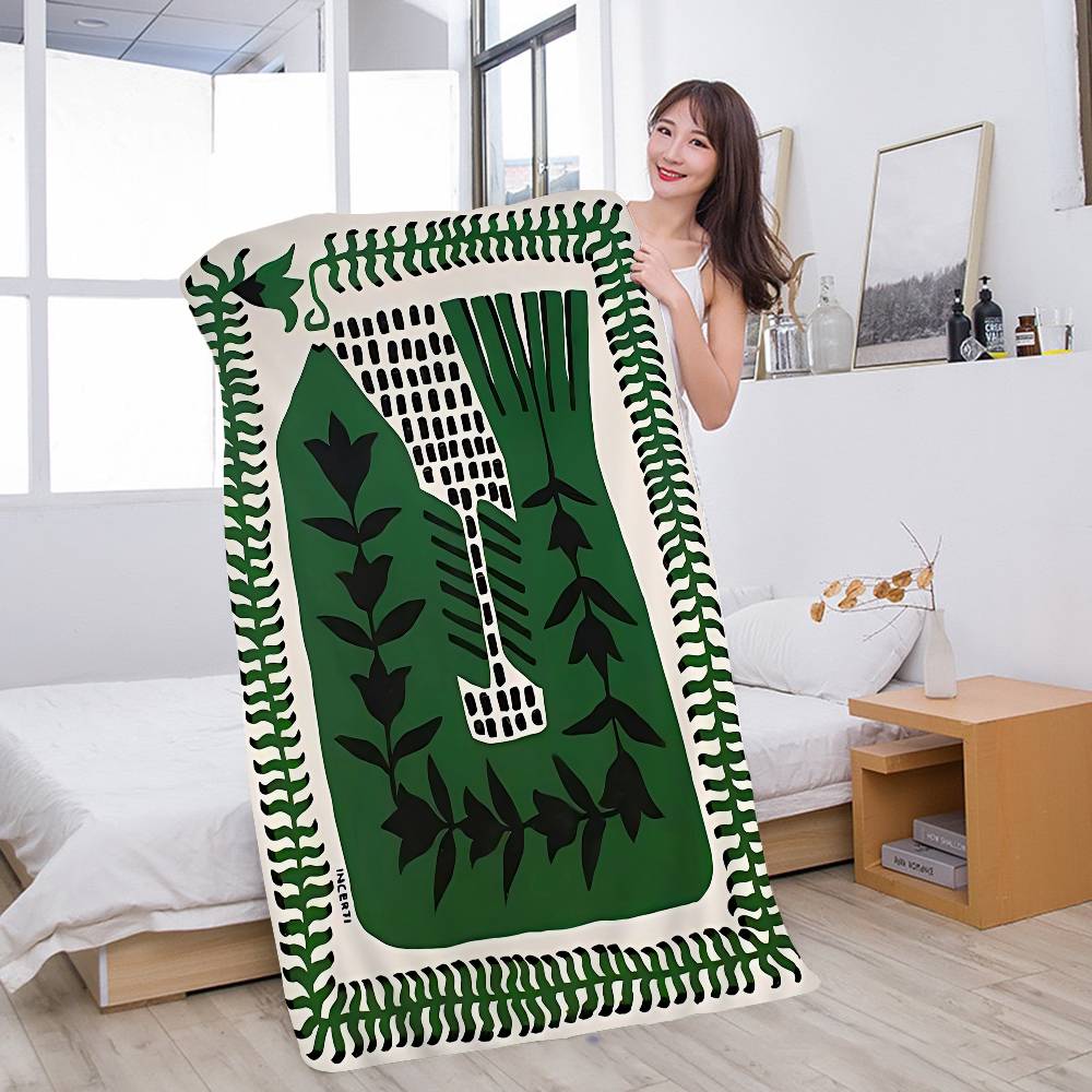 Ancient Egypt Tiger Leopard Beach Towel Colorful Bath Towels for Girl Microfiber Quick Dry Sand Free Beach Yoga Spa