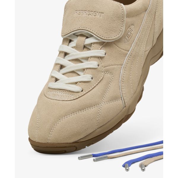 Puma Представляем X King Комфортная посадка для зала Футбольные бутсы Унисекс Футбольные бутсы Коричневый 403454-01