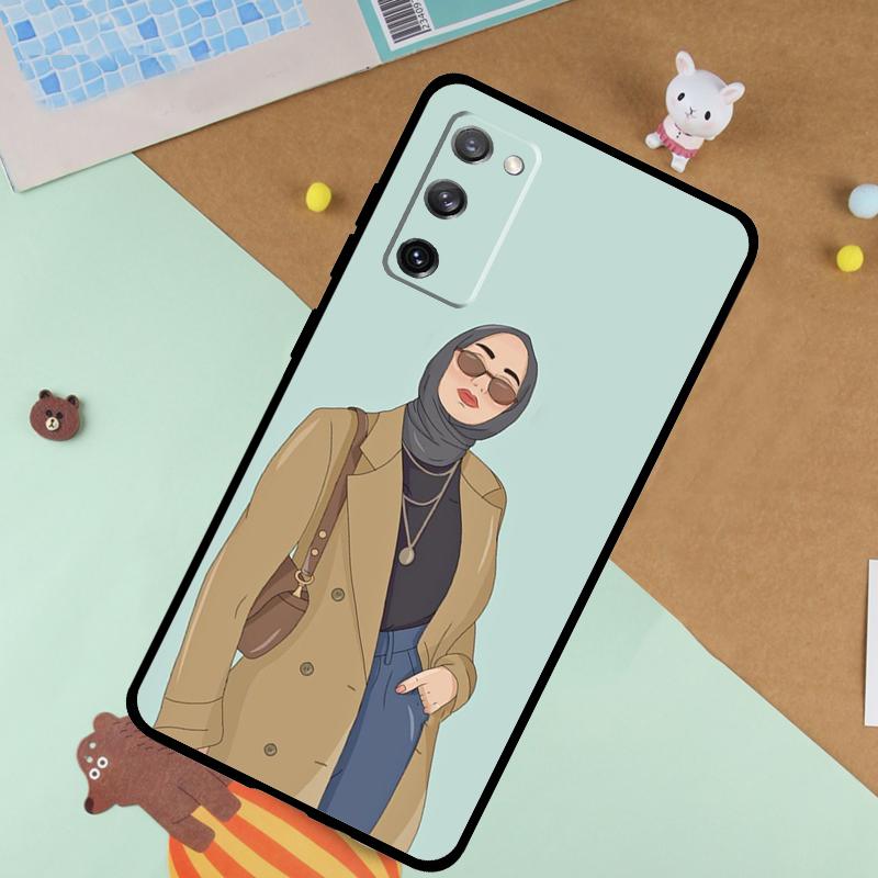 Мусульманский Исламский Арабский Хиджаб Девушка Мягкий Чехол Для Samsung Galaxy S24 Ultra S9 S10 S20 S22 S23 Plus S21 FE S25 Ultra Funda Чехол