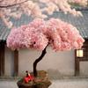 Модель дерева, Диорама Пейзаж с цветущей сакурой, Украшение для торта, Миниатюрный декор для