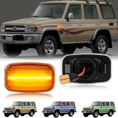 Светодиодные фонари бокового поворота и габаритные огни на крыло NEIFILES для Toyota Land Cruiser 70 80 100 Land Cruiser 90 Hilux 130 180 10 20 FJ Cruiser Полная проверка