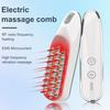 Микротоковый массажер для кожи головы Электрическая массажная щетка для кожи головы USB-зарядка Щетка для массажа волос
