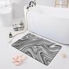 Absorbent Non-slip Mat Door Mat Bathroom Toilet Floor Shower Room Bathtub Rug Modern Kitchen Rug