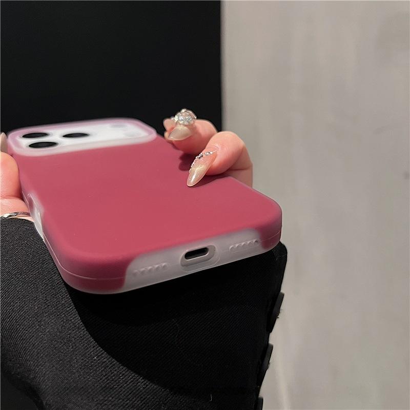 Подходит для IPhone 17, Желеобразный Жидкий Силикон, Защитный Чехол с Полным Покрытием, Ощущение Кожи, для Apple 16 Pro Max