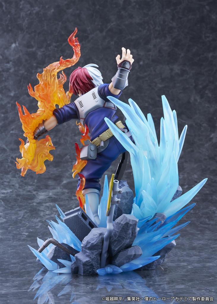 TV Anime Hero Todoroki Short Scale Plastic Painted Finished Figure "My Academia" "Shoto Ver." 1/7