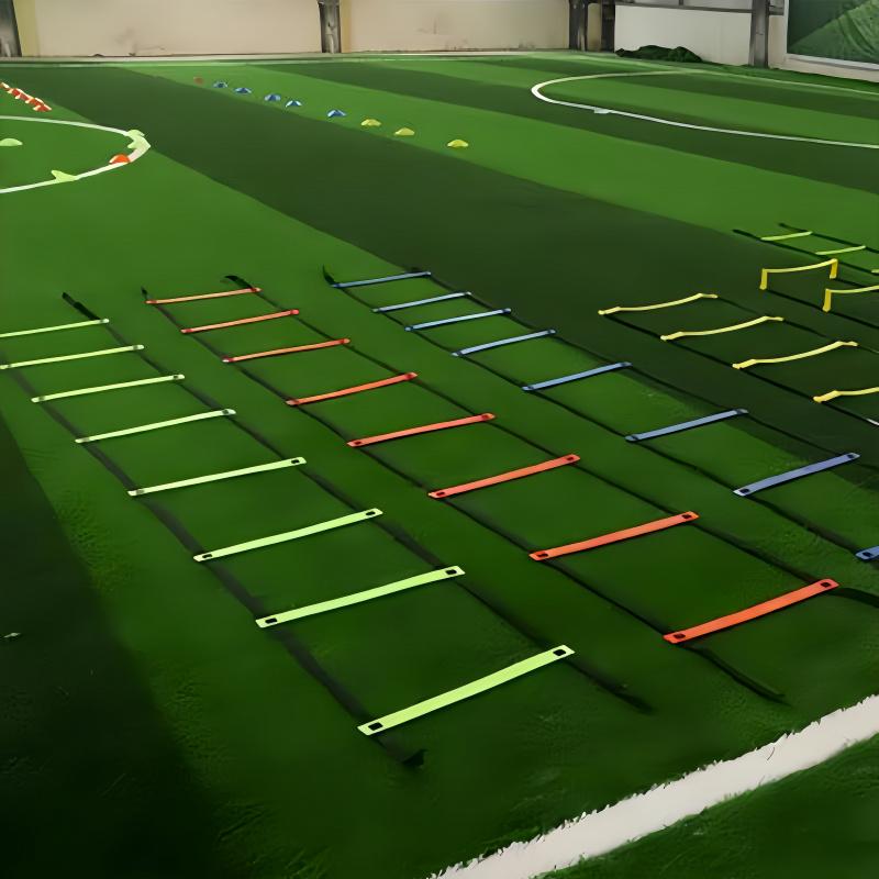 Набор для тренировки ловкости в футболе и баскетболе с мягкими координационными лестницами, скакалкой - Включает сумку для хранения