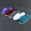 Breathable Half Pack Slippers Winter Coral Fleece Slippers Hotel Home Guest Indoor Shoes Non-slip Disposable Warm Slippers
