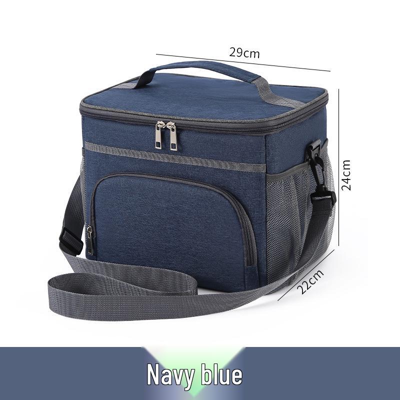 Waterproof Leak-Proof Insulated Picnic Lunch Bag: Portable & Durable for Hot and Cold Meals