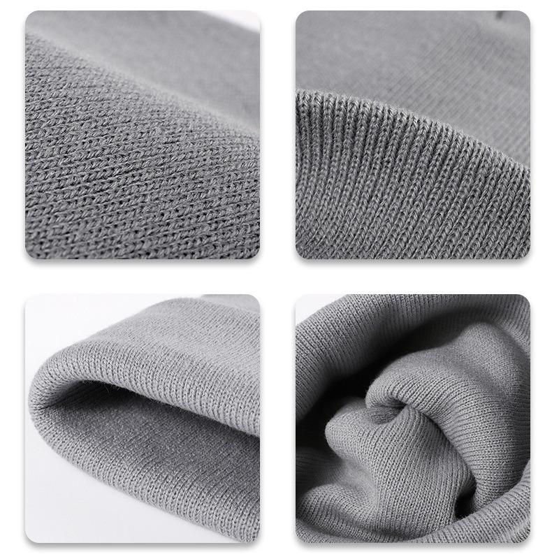 Унисекс женские мужские теплые утолщенные вязаные мужские шапки эластичные рождественские подарочные шапки