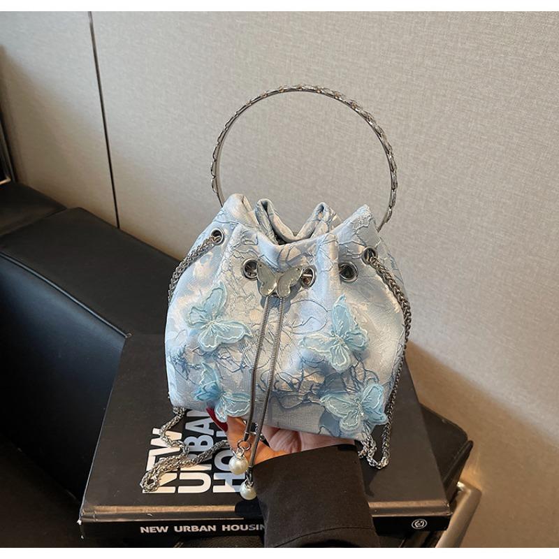 Trend Hand-carried Bucket Bag Women's New Versatile Chain Commuter To Work Shoulder Messenger Bag