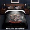 Guns N’ Roses Design Bed Bedding Set 1 Duvet Cover + 2 Pillowcases Soft Breathable Household Bed Linens