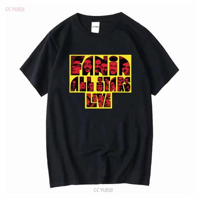 Fania All Stars live Футболка Сальса Hector Lavoe Willie Футболки Звезды винтаж Стиранная Удобная Унисекс мужская стритвир