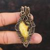Septarian Copper Pendant Wire Wrapped Jewelry Gemstone Pendant Designer Copper Jewelry Gift For Mother Natural Septarian Jewelry For Women