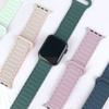 Мягкий силиконовый магнитный ремешок для Apple Watch Band Ultra 49 мм, 44 мм, 45 мм, 42 мм, 41 мм, 42 мм, 38 мм, спортивный ремешок для часов iwatch Serise 8, 7, 6, 5, браслет