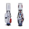 ANEW GOLF Caddy Bag DOUBLE LOGO STAND BAG Double Logo Stand Bag AGDUUSB06WHF WHITE