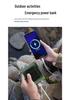 2026 Portable Double-Head USB Waist Fan for Outdoor Use