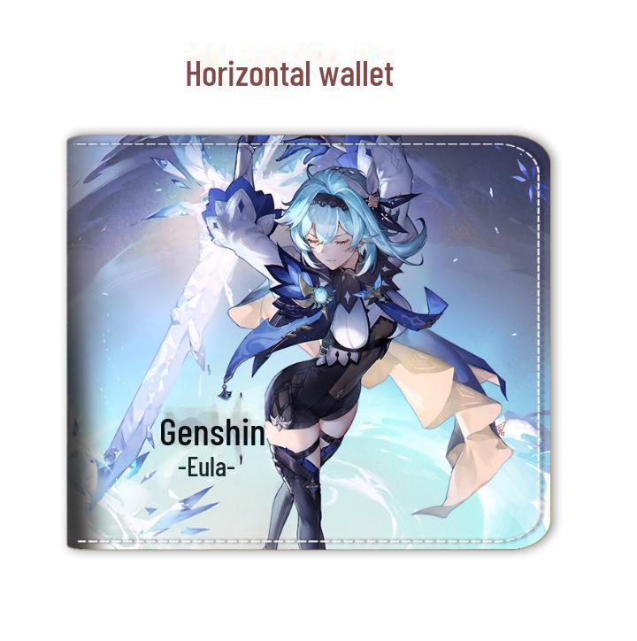 Кошелек с аниме-игрой Genshin Impact — высококачественный периферийный продукт