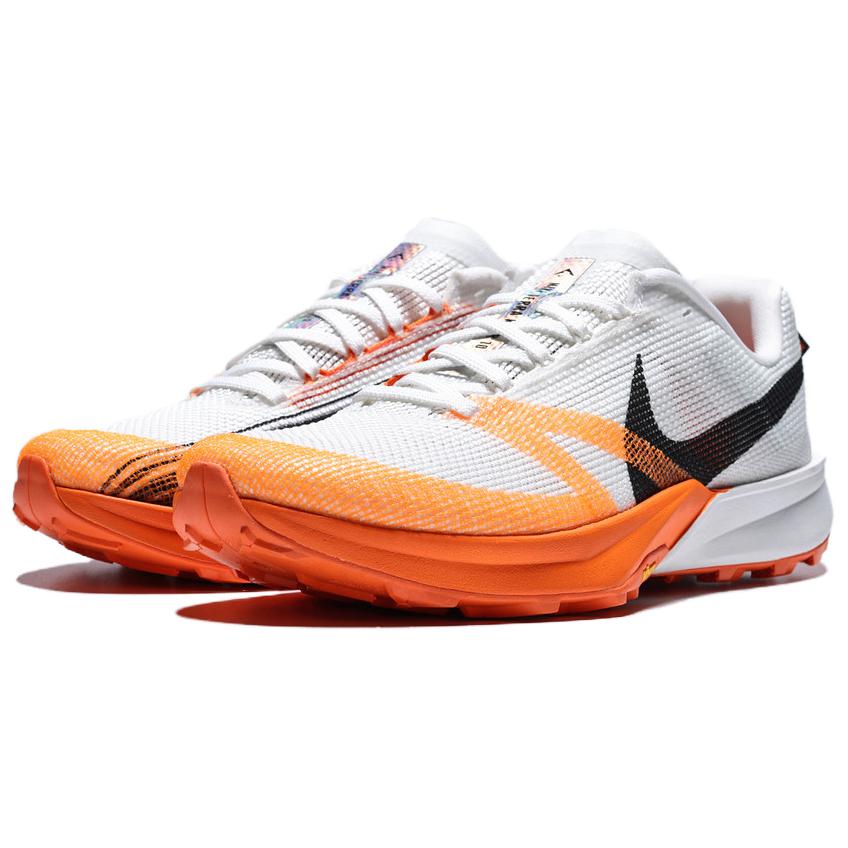 Nike ReactX Terra Kiger 10 Удобные Универсальные Повседневные Беговые Кроссовки Мужские кроссовки Черный Белый Оранжевый FV3929103