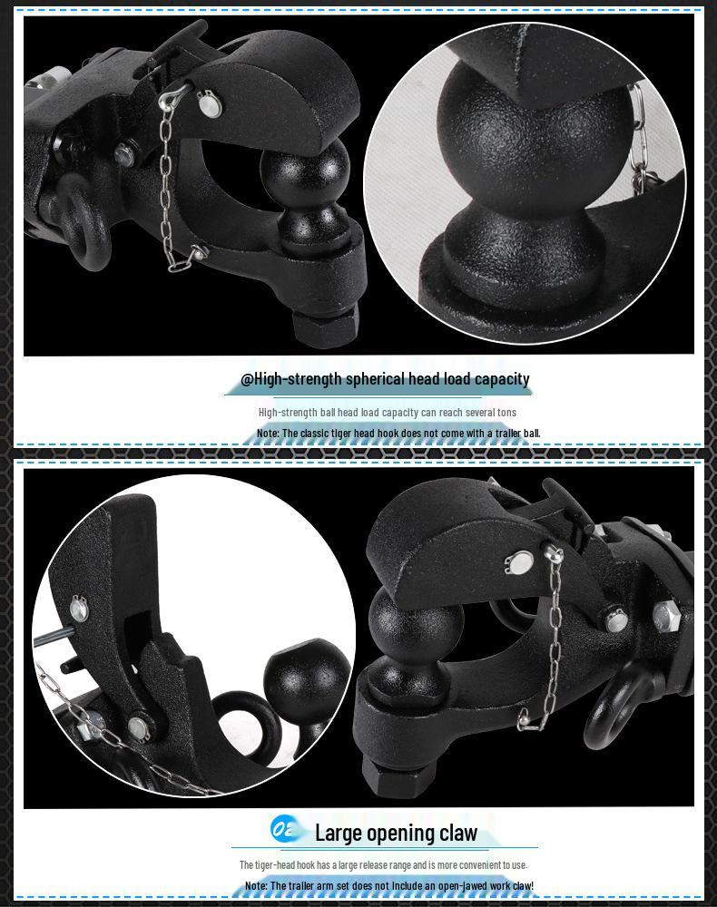 Совместимый буксировочный крюк для Mercedes GLS350, GL450, GLE400 - Улучшенное сцепное устройство