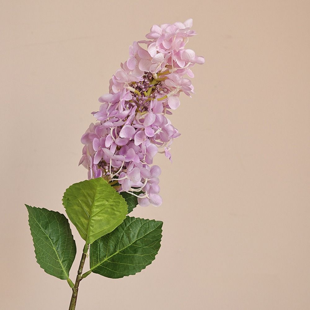 Роскошная ветка гортензии сиреневого цвета, пластиковый искусственный цветок, декор для дома, отеля, стола
